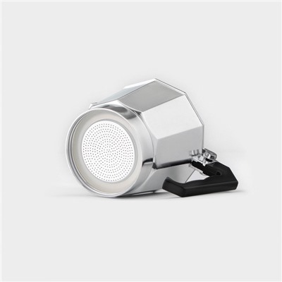 Кофеварка гейзерная Доляна Alum, на 6 чашек, 300 мл, алюминий, серебристая