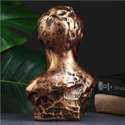 Бюст «Дзержинского Ф.Э.», фигурка полистоун, под бронзу, 17×24 см