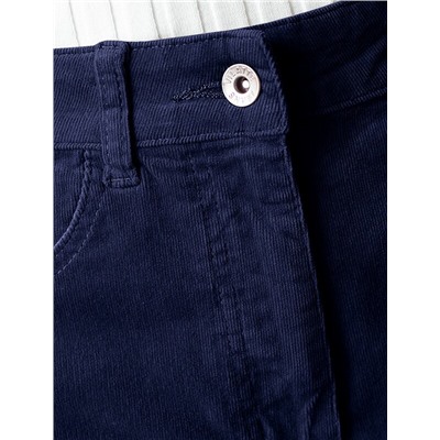 Брюки из эластичного микро-вельвета