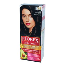 Краска для волос Florex Super 2.6 Горький шоколад