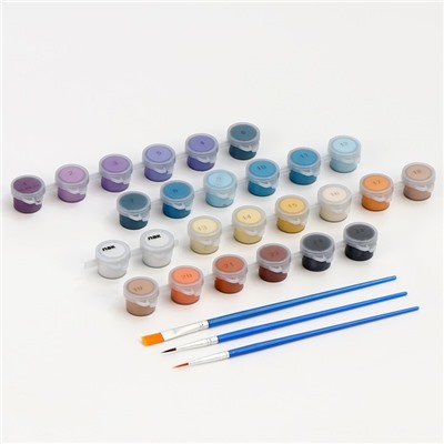 Картина по номерам на холсте с подрамником «Утро в горах», 40×50 см