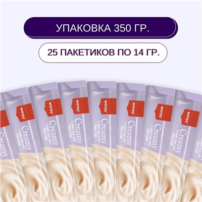 Wanpy Cat Лакомство для кошек «Нежное пюре» из тунца и краба 25 шт. х14 г