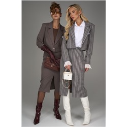 Пиджак Сиара (полоска/мокко)