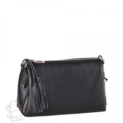 Сумка женская кожаная 8548VG black Vitelli Grassi