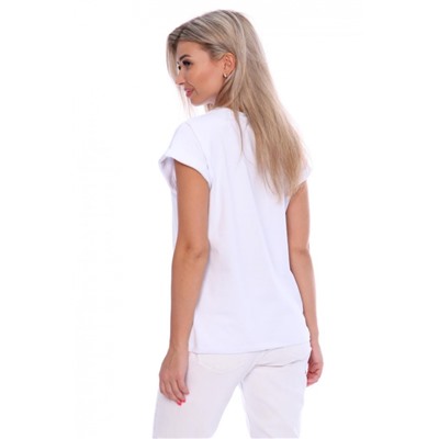 Футболка женская ФЖ043 (Белый)
