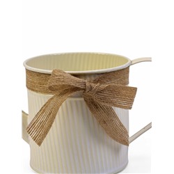 Кашпо «Лейка Гленн», 24×10×10 см, бежевое