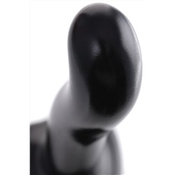 Черный стимулятор для пар P G-Spot Dildo Size L - 19 см.