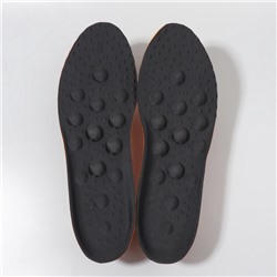 Стельки для обуви, универсальные, р-р RU до 48 (р-р Пр-ля до 47), 30 см, пара, чёрные, оранжевые