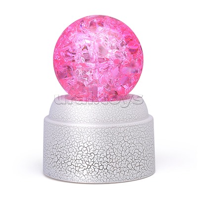 Ночник "Хрустальный шар" (в ассортименте) в коробке