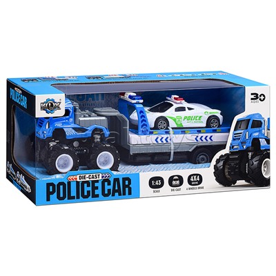 Машина "Полицейский спасатель" в коробке