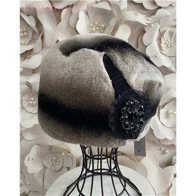 Амина кролик рекс Шапка женская флис (56-58)