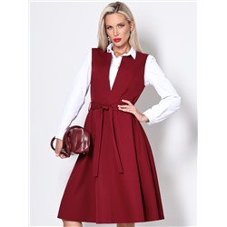 Сарафан Базовый сценарий, бордо