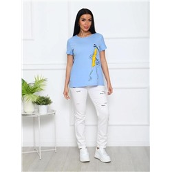 Футболка "Ледис" (Сирень)