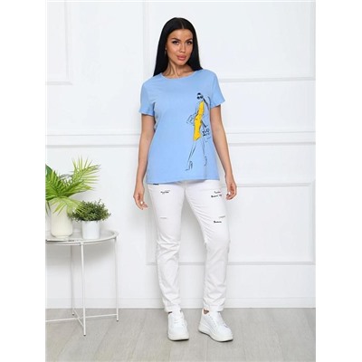 Футболка "Ледис" (Сирень)