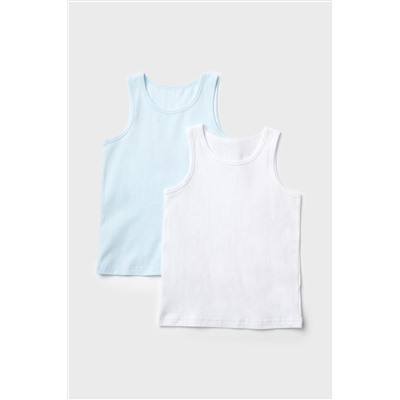 Майка трикотажная для мальчиков, 2 шт в комплекте PLAYTODAY, 1241554