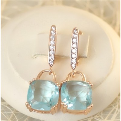 Серьги позолота H01-15381