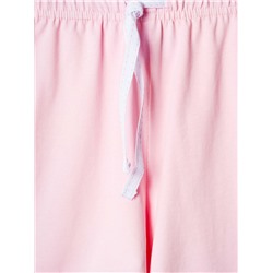 Комплект трикотажный для девочек: фуфайка (футболка), шорты