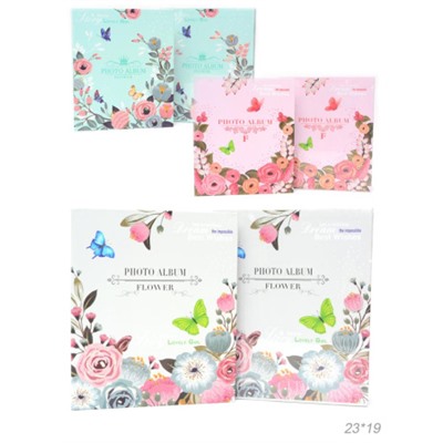 Фотоальбом 80 фото 10x15 Цветы / 9351 /уп 48/
