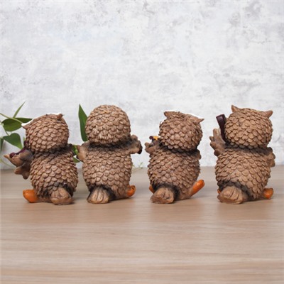 Фигурка Сова 8,5 см / SY672 /уп 4/144/