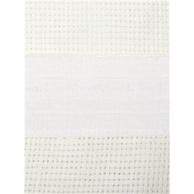 Шторы для кухни «Этель» Cloudy, 140×180 см-2 шт., подхваты 2 шт., лен 100%, 210 г/м²