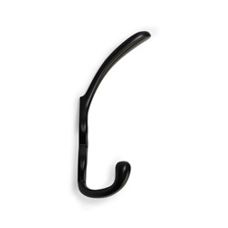Крючок мебельный CAPPIO PIGTAIL, трехрожковый, цвет черный