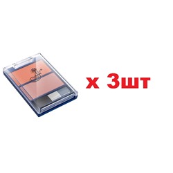 FFleur B712 Румяна Компактные Natural Набор 2 тона с кистью №6 3шт