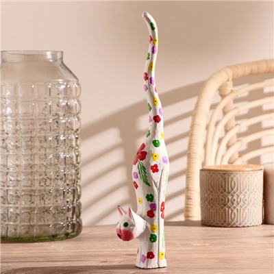 Сувенир «Кошечка», 7×4×35 см, дерево