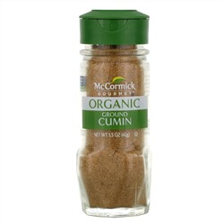 McCormick Gourmet, Органический, молотый тмин, 1.5 унц. (42 г.)