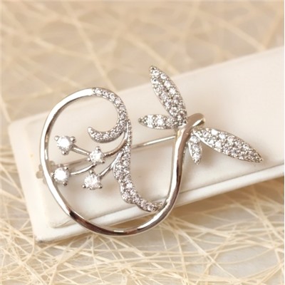 Брошь родий H01-9099