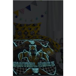 КПБ 1.5 поплин "Juno" Neon (70х70) рис. 16046-1/16047-1 БамблБи