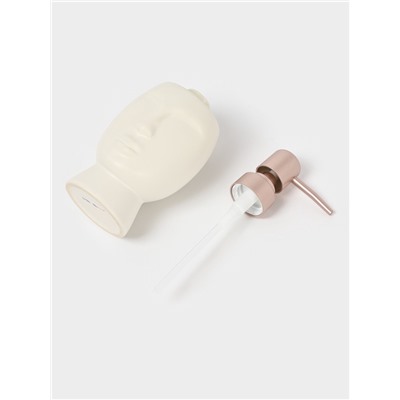 Дозатор для жидкого мыла SAVANNA «Вуду», 240 мл, цвет белый