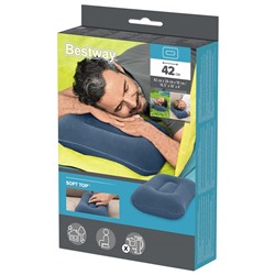 Подушка надувная, 42 х 26 х 10 см, цвет МИКС, 67121 Bestway