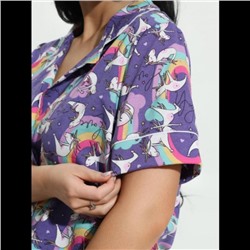 Пижама "Нимфа" (фиолетовый)