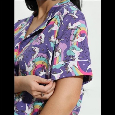 Пижама "Нимфа" (фиолетовый)