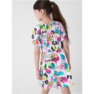 Платье трикотажное для девочек