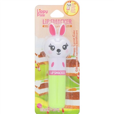 Lip Smacker, Бальзам для губ Lippy Pals, Bunny, морковный, 4 г
