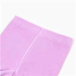 Колготки детские, сиреневые, рост 62-68 см