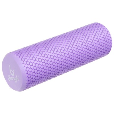 Ролик массажный Sangh, 30×9 см, цвет фиолетовый
