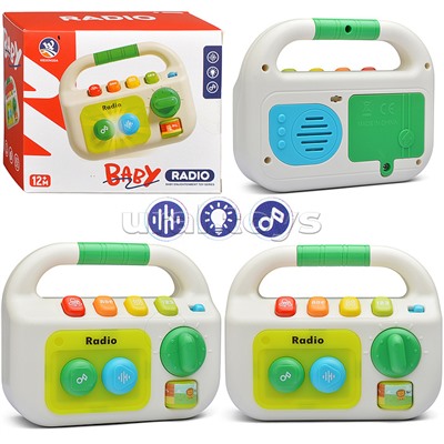 Игрушка развивающая "Музыкальное радио" в коробке