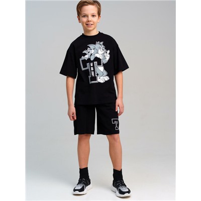 Комплект трикотажный для мальчиков: фуфайка (футболка), шорты