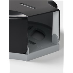 Диспенсер для туалетной бумаги SAVANNA, пластик, чёрный, втулка 4 см