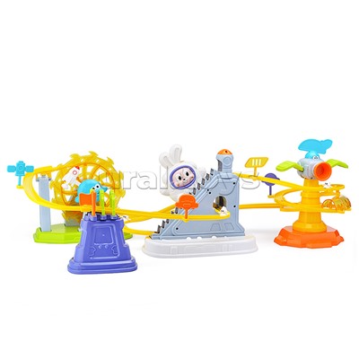 Игровой набор-трек "Давай, кролик, поднимайся по лестнице" в коробке