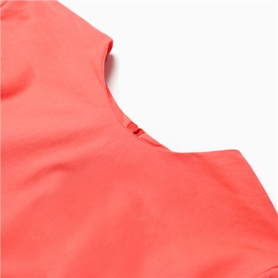 Платье миди женское MINAKU: Casual Collection, красное, размер 44