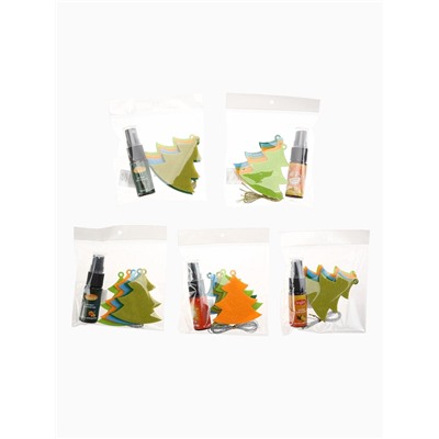 Набор ёлочных украшений «Ёлочки», арома, 5 шт., МИКС