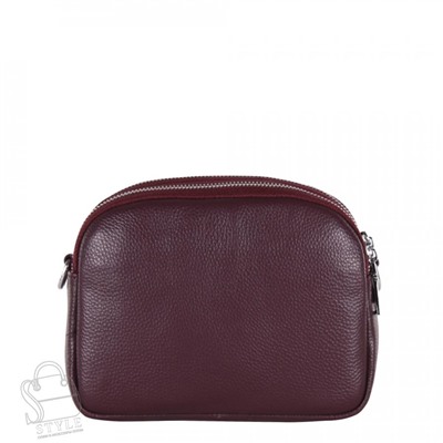Сумка женская кожаная 8081NN wine red Natale Navetta