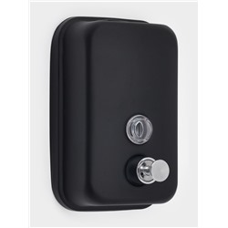 Диспенсер для жидкого мыла Stölz, механический, 500 мл, нержавеющая сталь, чёрный