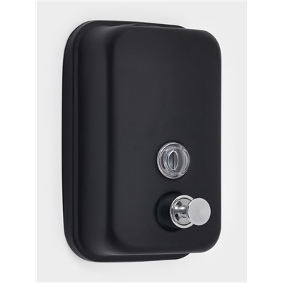 Диспенсер для жидкого мыла Stölz, механический, 500 мл, нержавеющая сталь, чёрный