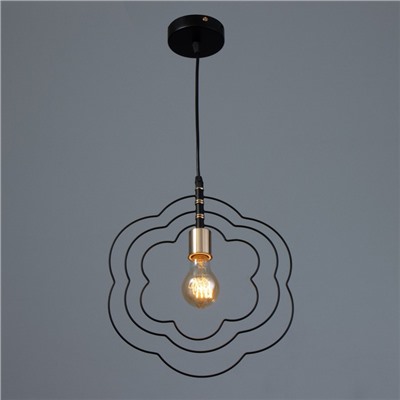 Светильник BayerLux «Вонел» Е27 40 Вт черный 30×30×100 см