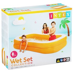Бассейн надувной INTEX «Мандарин», 229×152×48 см, от 3 лет, 57181NP