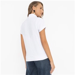 Водолазка в рубчик, Нота нежности (белая)